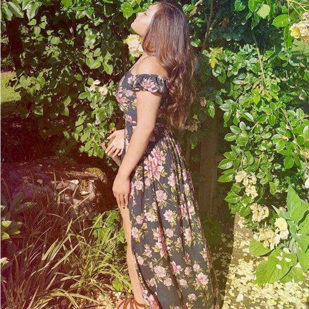 Floral Two Piece Dress
